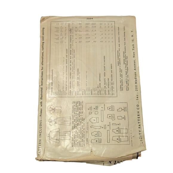 Vintage Sewing pattern - Picture 2 of 2